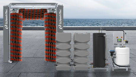 AquaPur Modular für Nutzfahrzeugwaschanlagen